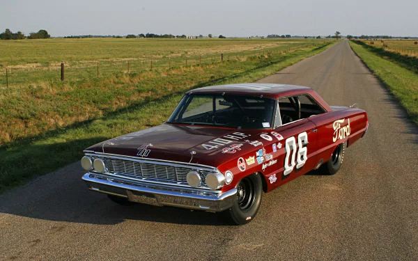 NASCAR Ford Galaxie 500 Club Victoria vehicle ford galaxie 500 HD Desktop Wallpaper | Background Image