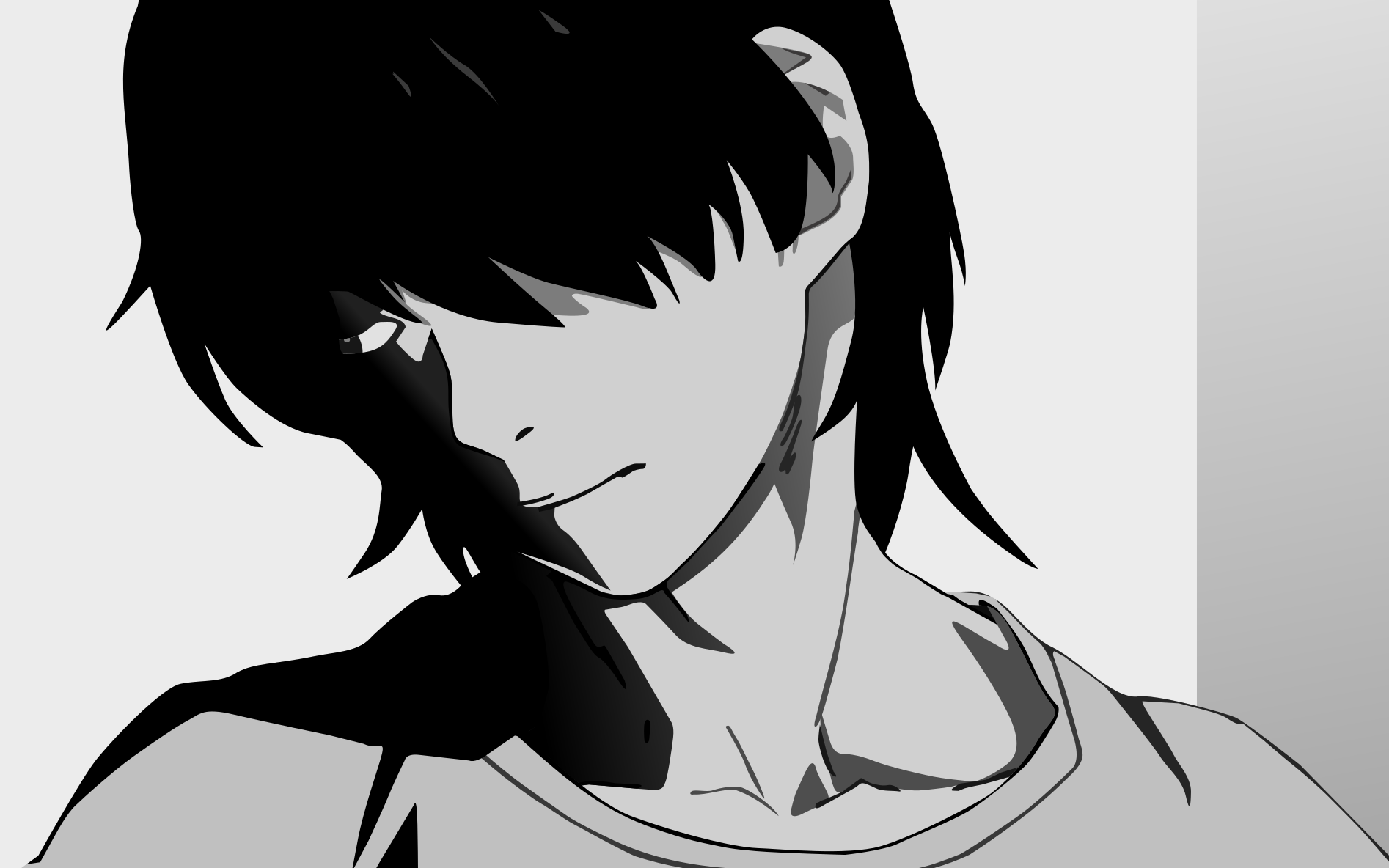 Download Koyomi Araragi Anime Monogatari (Series) Wallpaper