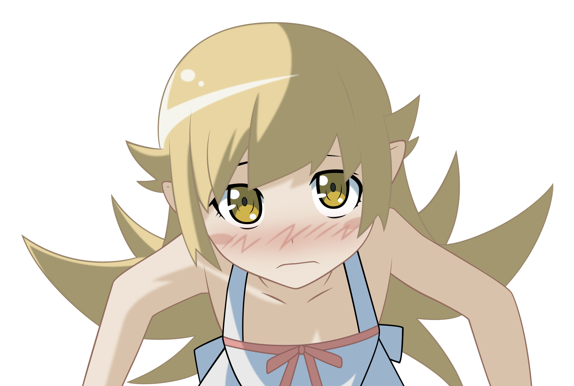 Download Shinobu Oshino Anime Monogatari (Series) 4k Ultra HD Wallpaper