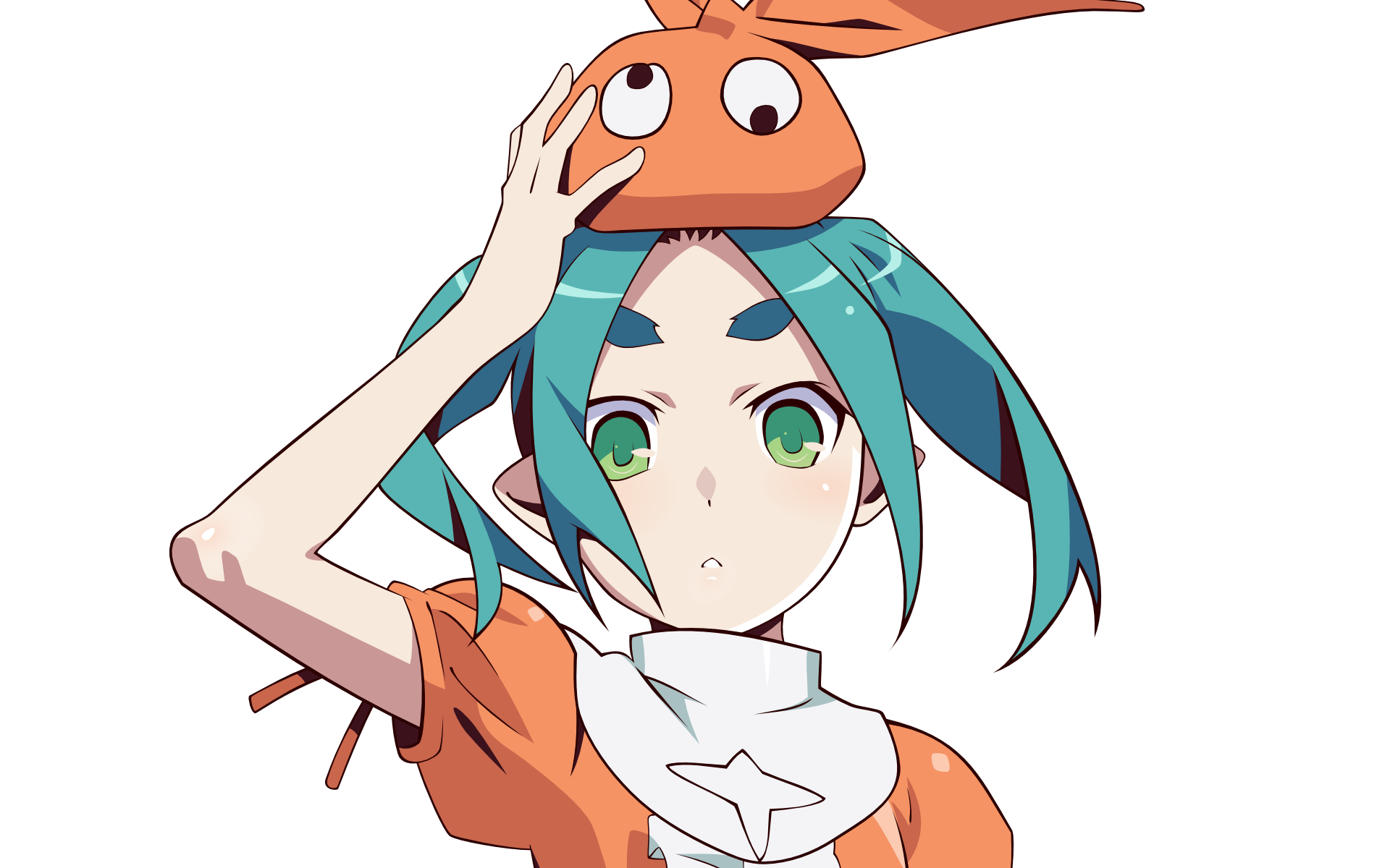 Download Yotsugi Ononoki Anime Monogatari (Series) HD Wallpaper