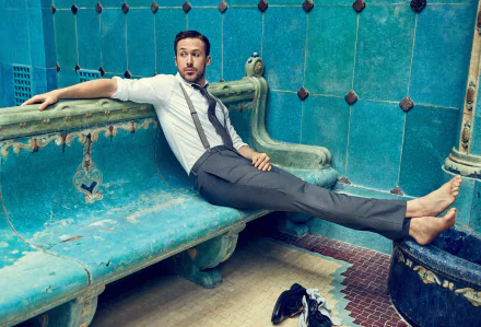 Canadian actor Celebrity Ryan Gosling HD Desktop Wallpaper | Background Image