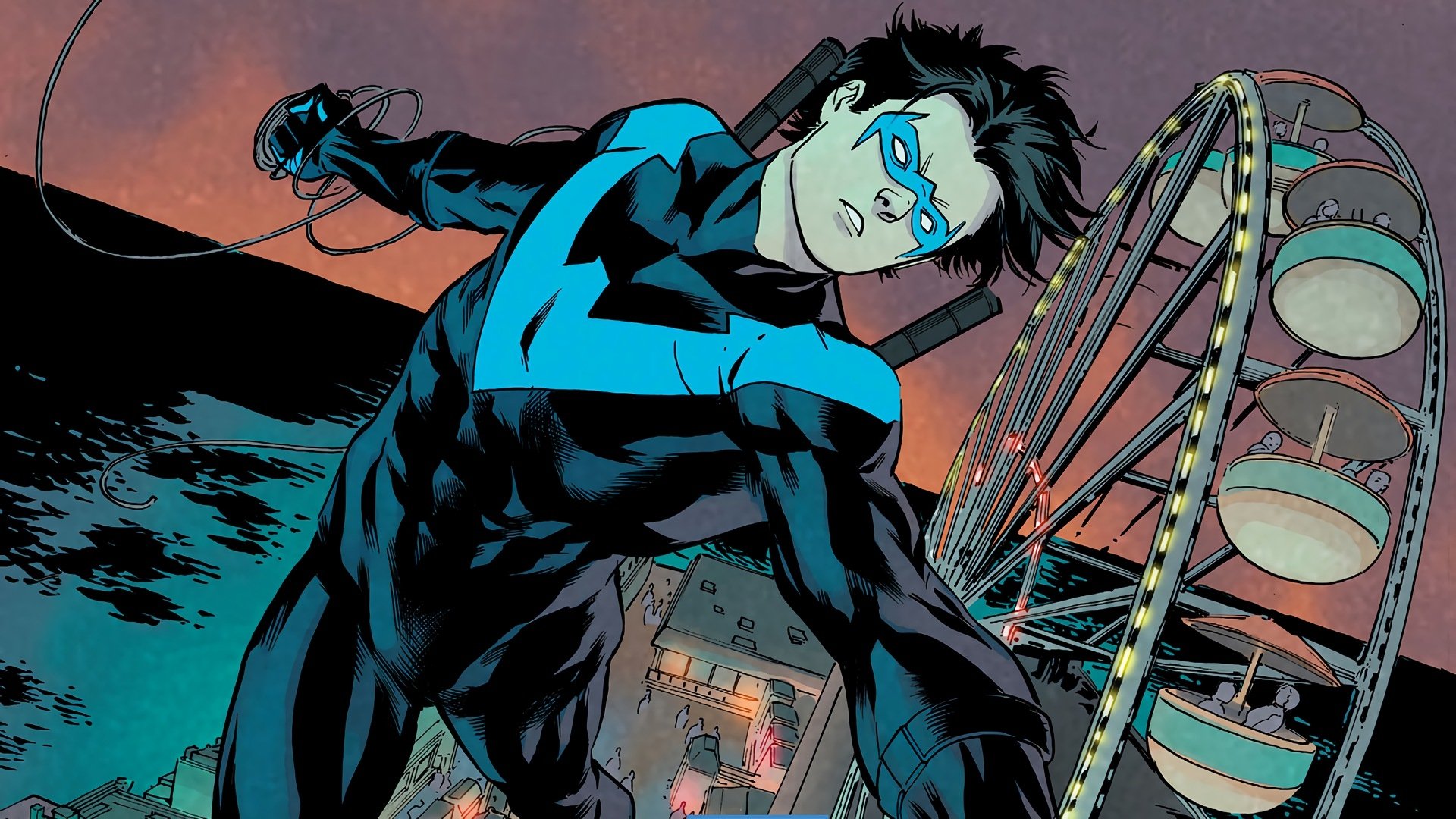 Download Dick Grayson DC Comics Comic Nightwing HD Wallpaper