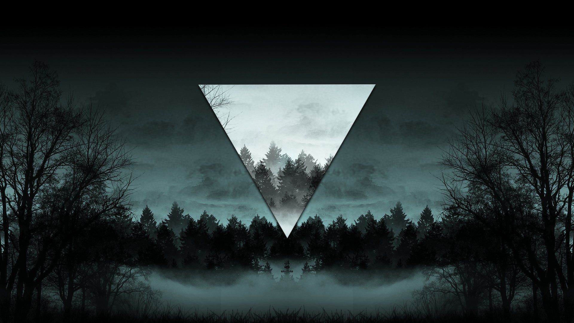 Lake triangle #1 by MainBaze