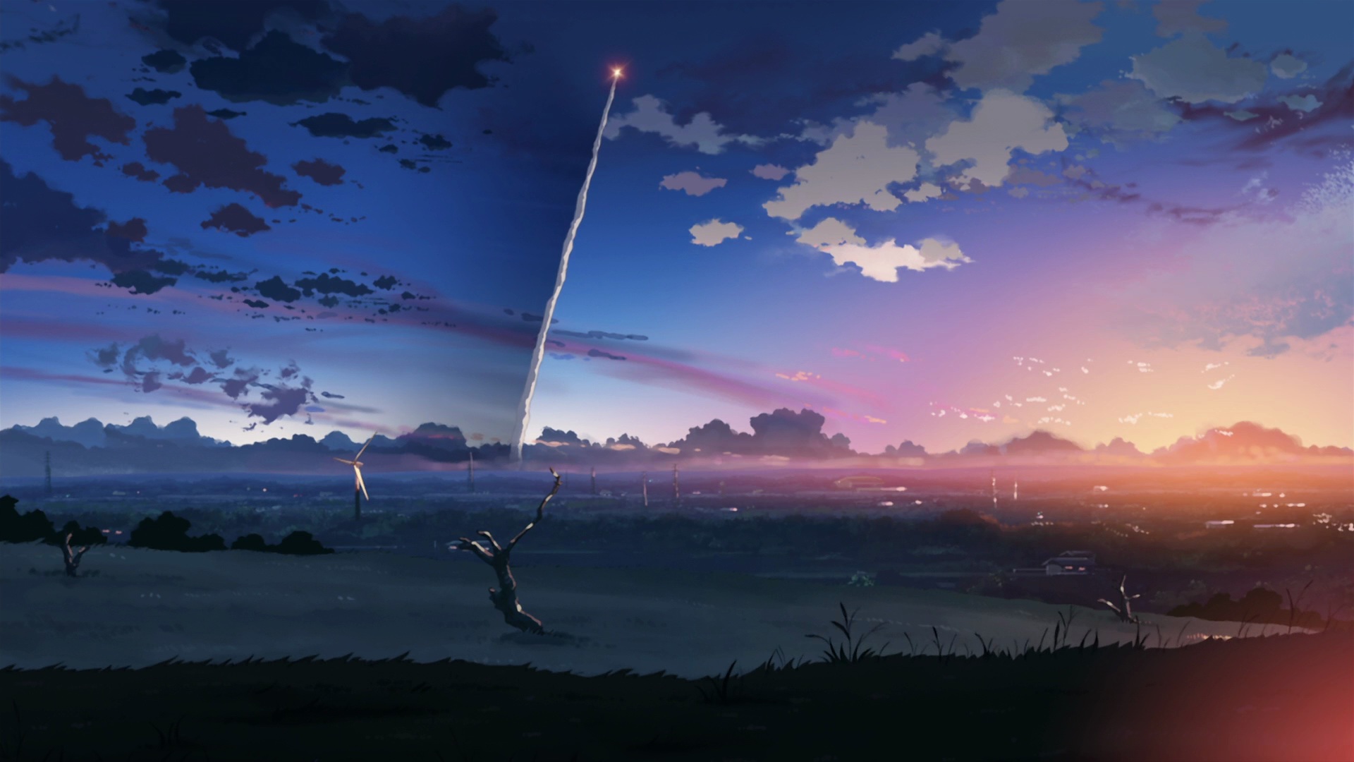 5 Centimeters Per Second | Samurai anime, Anime movies, Anime scenery