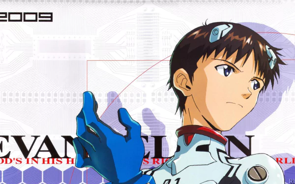 Shinji Ikari Anime Neon Genesis Evangelion HD Desktop Wallpaper | Background Image