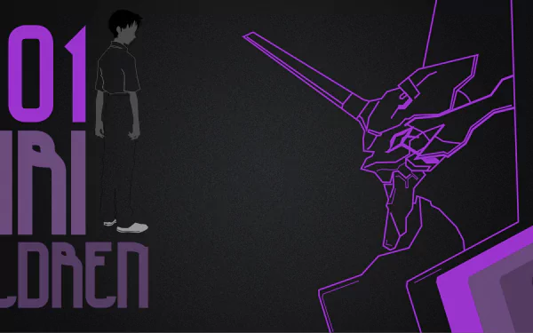 Evangelion Unit-01 Anime Neon Genesis Evangelion HD Desktop Wallpaper | Background Image