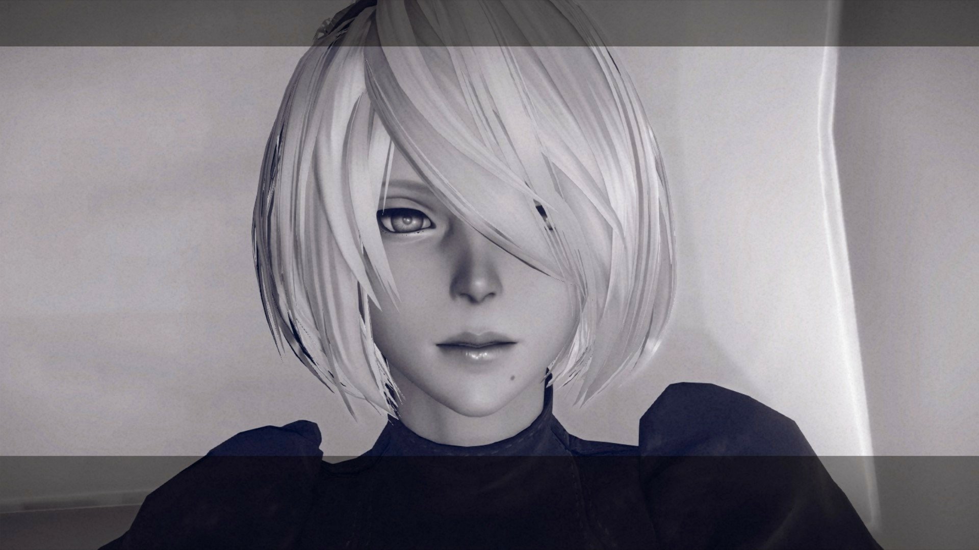 Download Face Video Game NieR: Automata HD Wallpaper