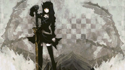 cute Anime Black Rock Shooter cute anime HD Desktop Wallpaper | Background Image