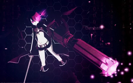cute Anime Black Rock Shooter cute anime HD Desktop Wallpaper | Background Image