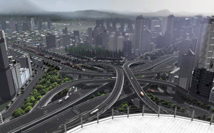 skyscraper city video game Cities: Skylines HD Desktop Wallpaper | Background Image