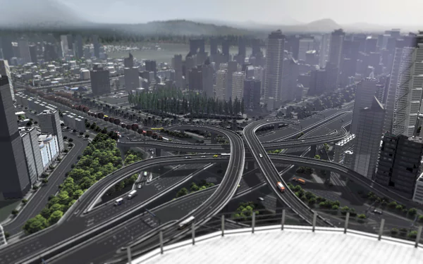 skyscraper city video game Cities: Skylines HD Desktop Wallpaper | Background Image