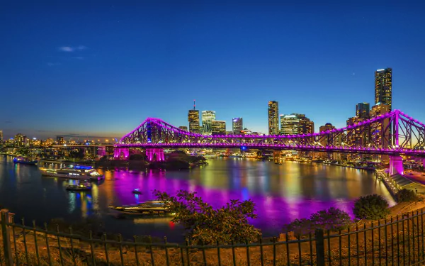  Nighttime in Brisbane, Australia