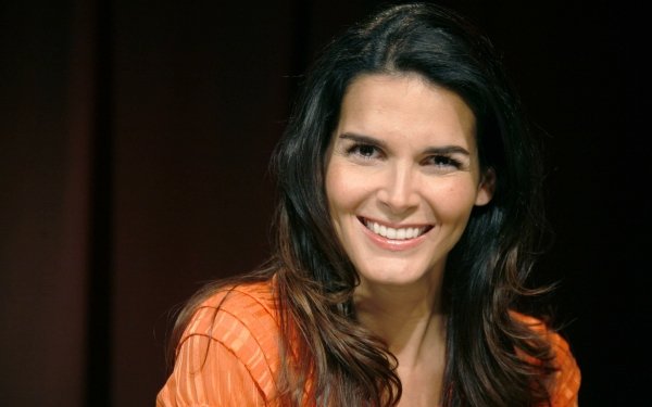 Celebrity Angie Harmon Actresses United States Actress Brunette Smile Face Brown Eyes HD Wallpaper | Background Image