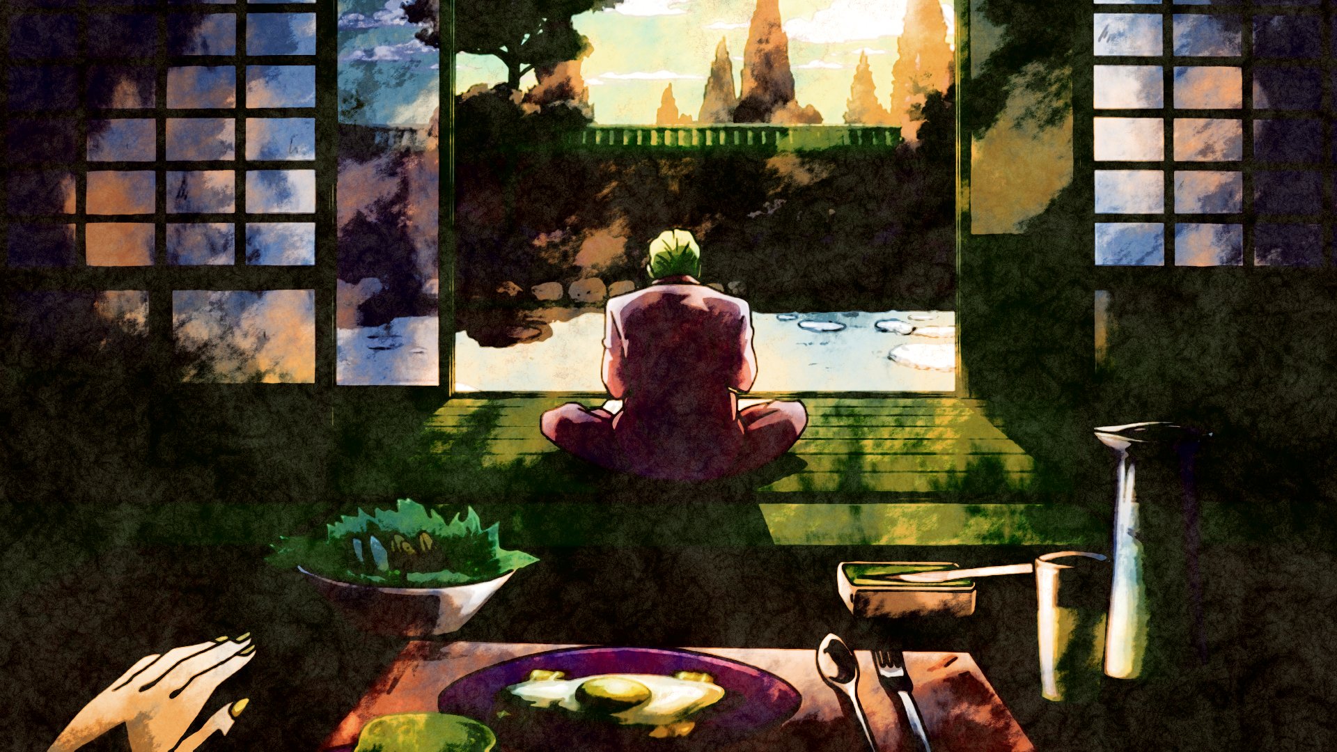 Download Yoshikage Kira Anime Jojo's Bizarre Adventure HD Wallpaper by Terumi Nishii