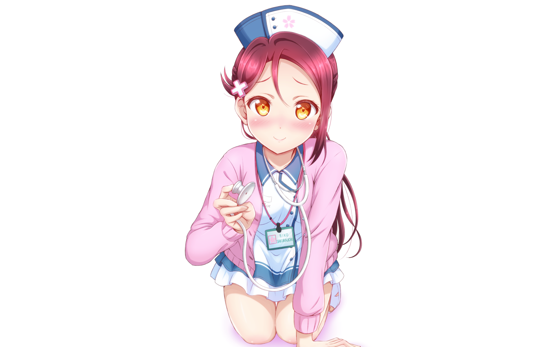 Download Riko Sakurauchi Anime Love Live! Sunshine!! HD Wallpaper by ckst