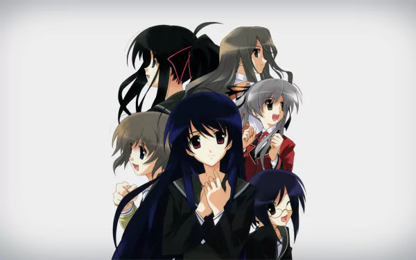 Yuzuki Fujimura Shuri Wakatsuki Hinako Mochida Asami Hoshino Aoi Oribe Nanaka Yatsushiro Anime Myself ; Yourself HD Desktop Wallpaper | Background Image