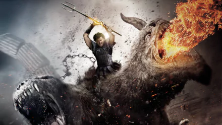Sam Worthington movie Wrath Of The Titans HD Desktop Wallpaper | Background Image