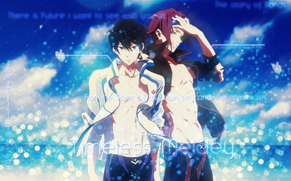 Anime Free! Haruka Nanase Rin Matsuoka HD Wallpaper | Background Image