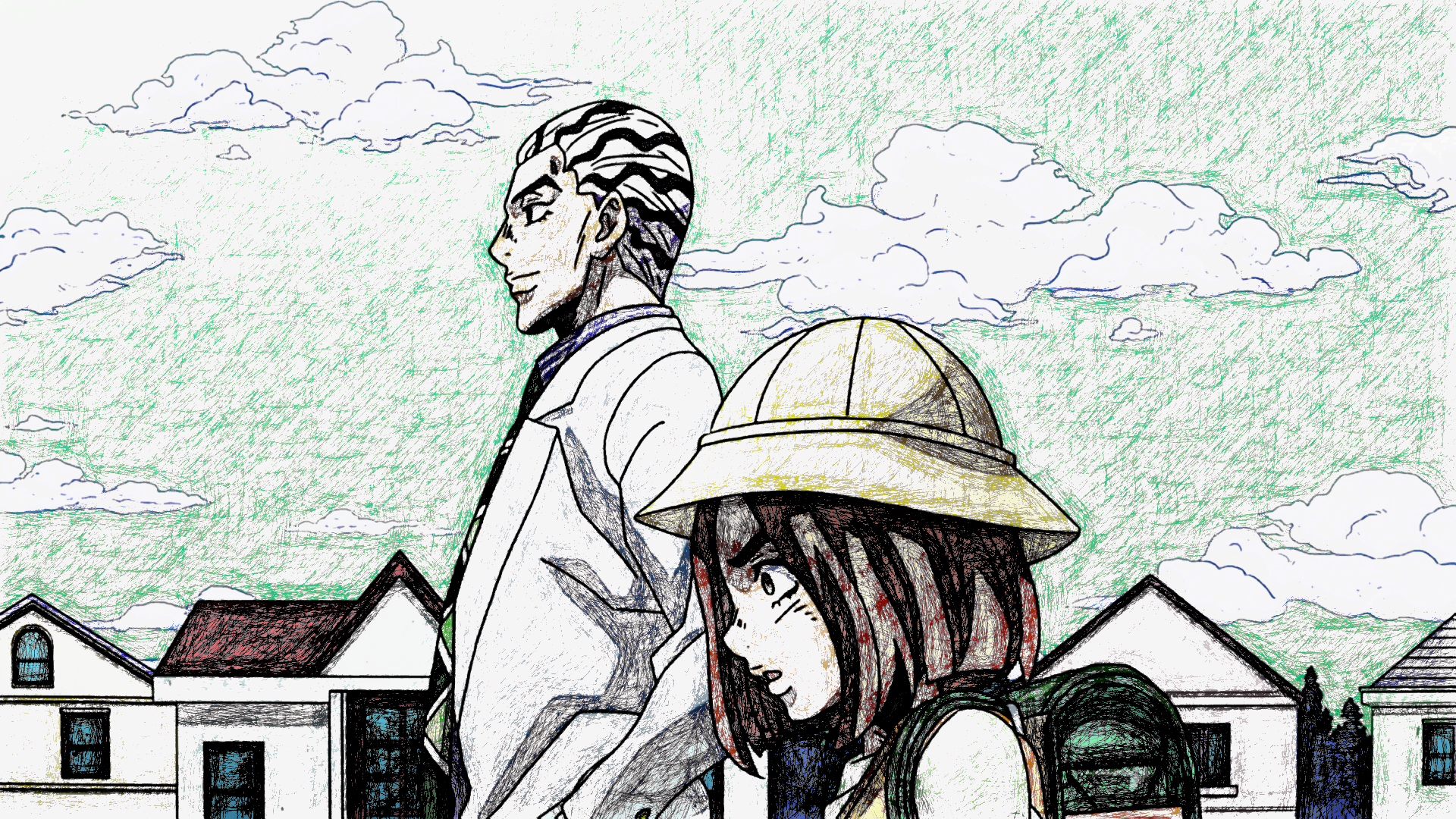 Download Hayato Kawajiri Yoshikage Kira Kosaku Kawajiri Anime Jojo's Bizarre Adventure HD Wallpaper by Terumi Nishii