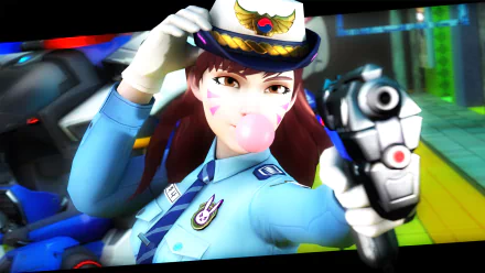  I'm Gonna Shoot You Down / Officer D.Va by Snoopsahoy
