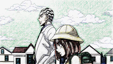 Hayato Kawajiri Yoshikage Kira Kosaku Kawajiri Anime Jojo's Bizarre Adventure HD Desktop Wallpaper | Background Image