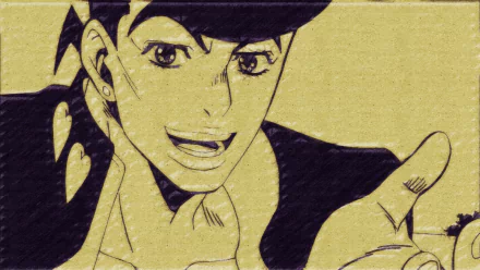 Josuke Higashikata Anime Jojo's Bizarre Adventure HD Desktop Wallpaper | Background Image