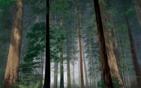  Redwood Forest by Attani