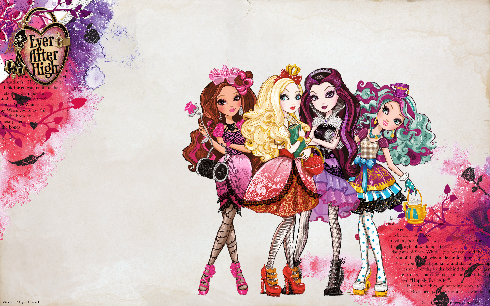 TV Show Ever After High HD Wallpaper | Background Image