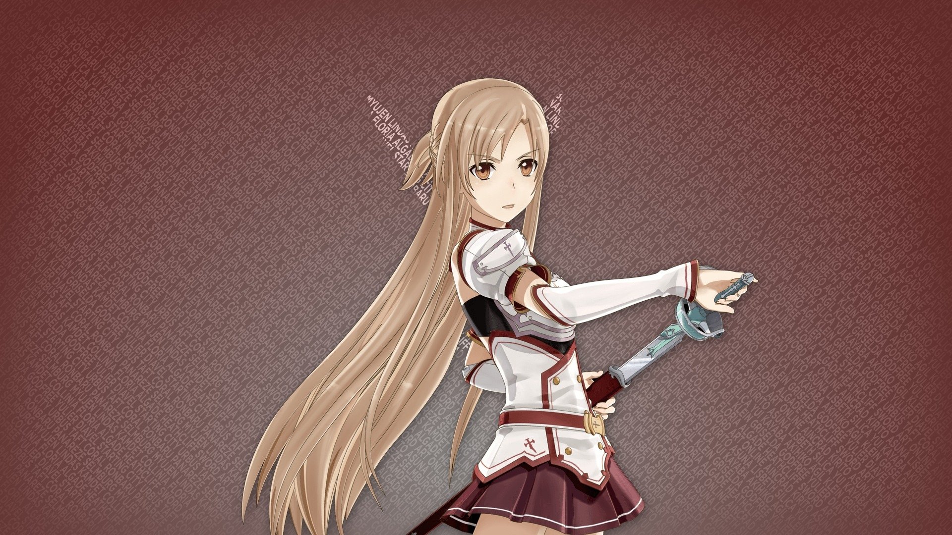 Download Asuna Yuuki Anime Sword Art Online HD Wallpaper