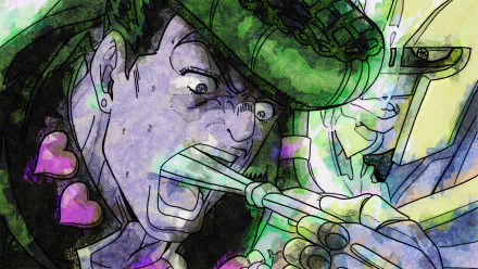 Crazy Diamond (Jojo's Bizarre Adventure) Josuke Higashikata Anime Jojo's Bizarre Adventure HD Desktop Wallpaper | Background Image
