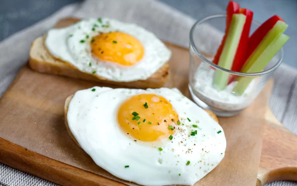 toast food egg HD Desktop Wallpaper | Background Image