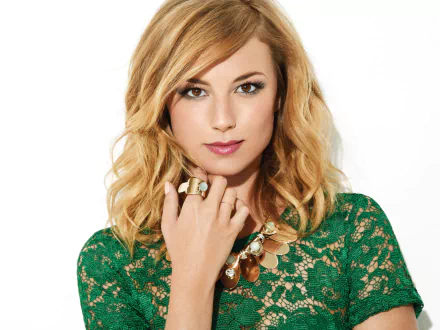 lipstick brown eyes redhead Canadian actress Celebrity Emily Vancamp HD Desktop Wallpaper | Background Image