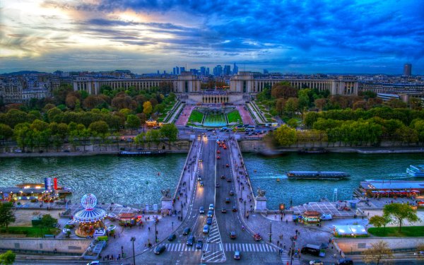 Photography HDR Paris Cityscape City France Road HD Wallpaper | Background Image
