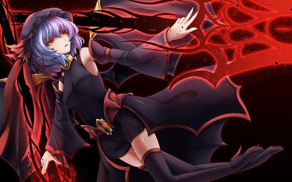 Anime Touhou Remilia Scarlet HD Wallpaper | Background Image