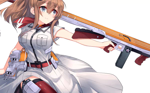 Saratoga (Kancolle) Anime Kantai Collection HD Desktop Wallpaper | Background Image
