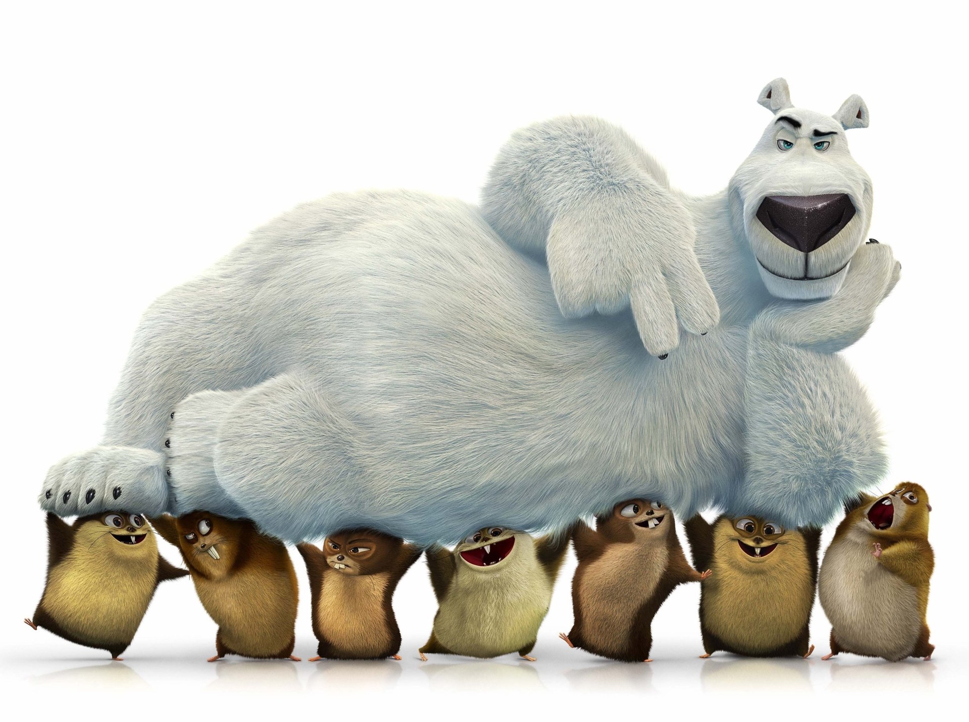 Download Polar Bear Movie Norm Of The North HD Wallpaper