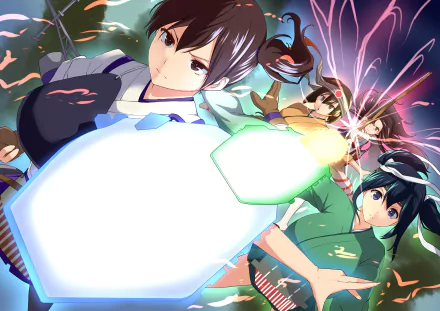 Hiryuu (Kancolle) Souryuu (Kancolle) Akagi (Kancolle) Kaga (Kancolle) Anime Kantai Collection HD Desktop Wallpaper | Background Image