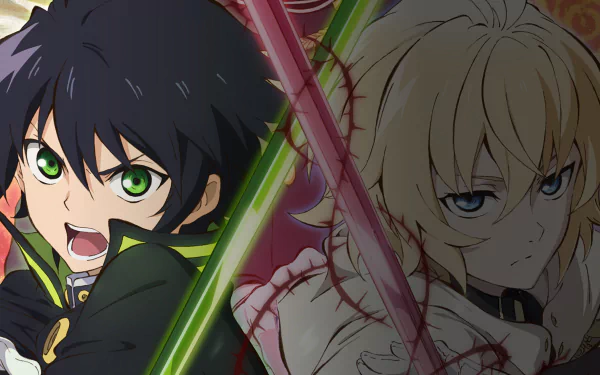 Yūichirō Hyakuya Mikaela Hyakuya Anime Seraph of the End HD Desktop Wallpaper | Background Image