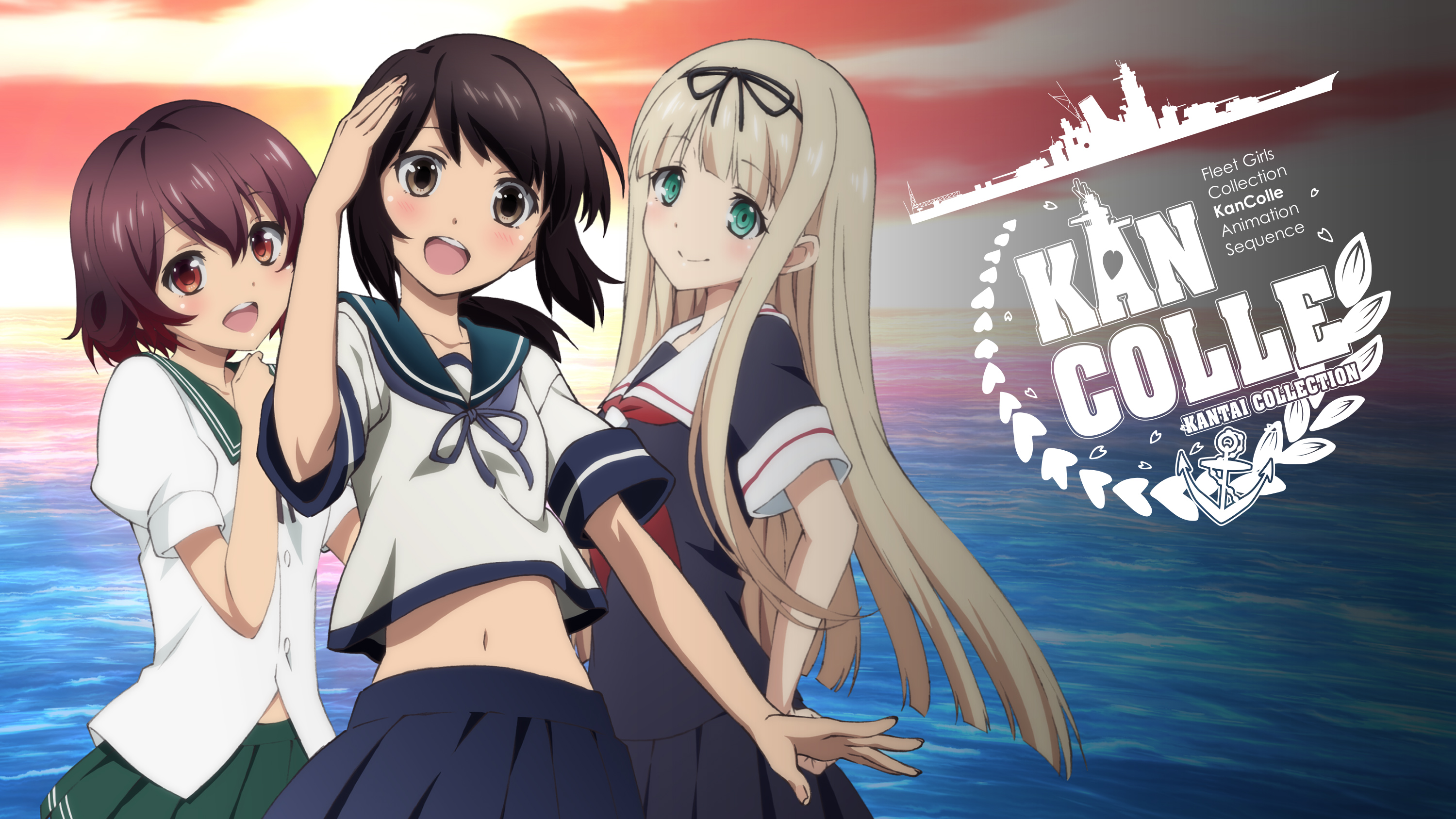 Female Anime Characters Kantai Collection Hd Wallpape - vrogue.co