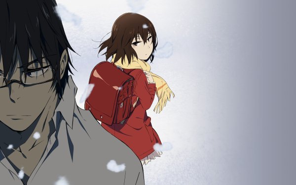 Anime ERASED Satoru Fujinuma Kayo Hinazuki HD Wallpaper | Background Image