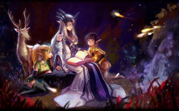 Anime Dragon Nest HD Desktop Wallpaper | Background Image