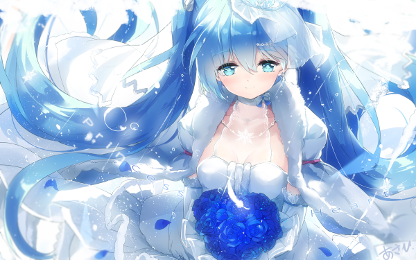 Anime Vocaloid Hatsune Miku HD Wallpaper | Background Image