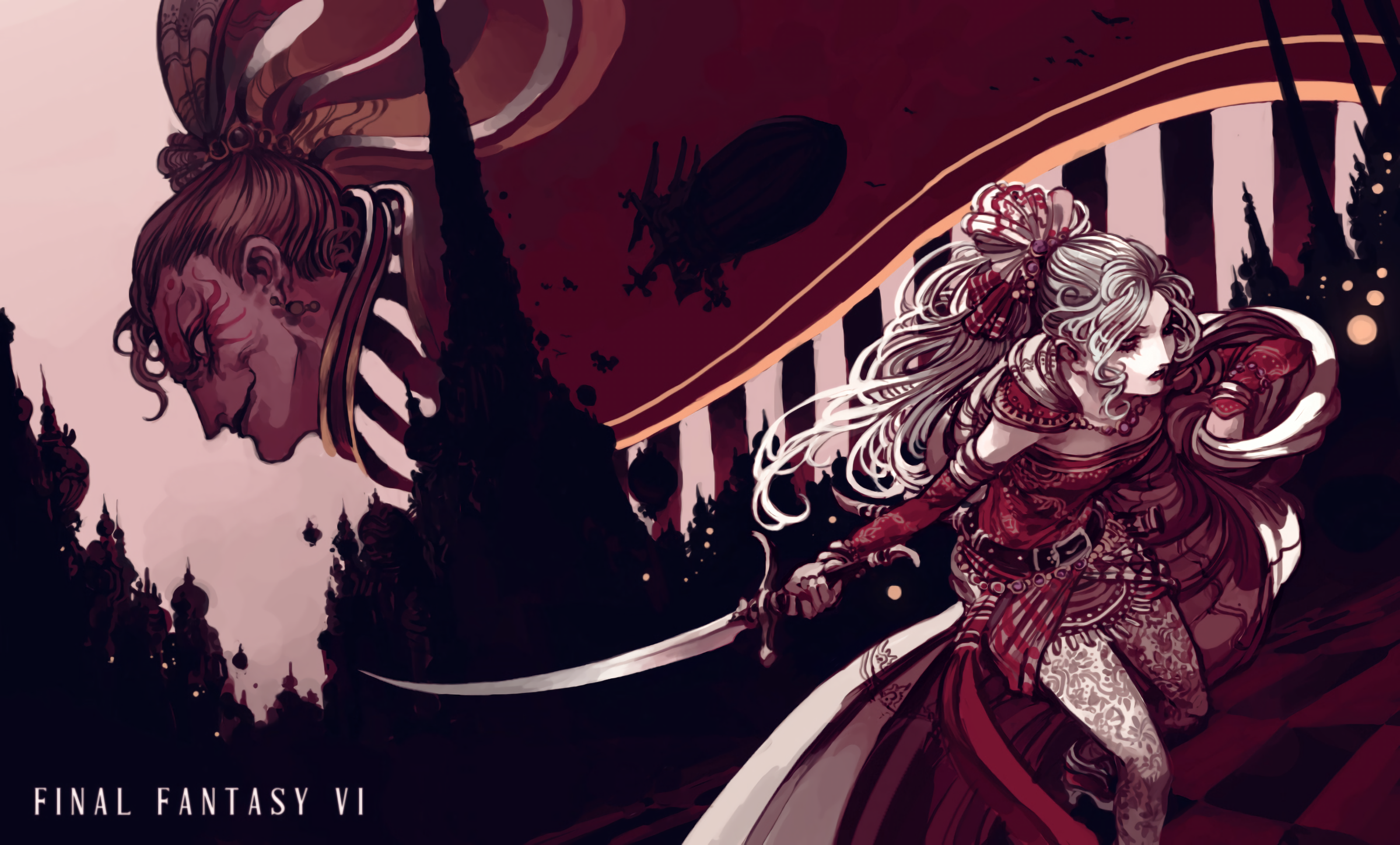 final fantasy vi wallpaper