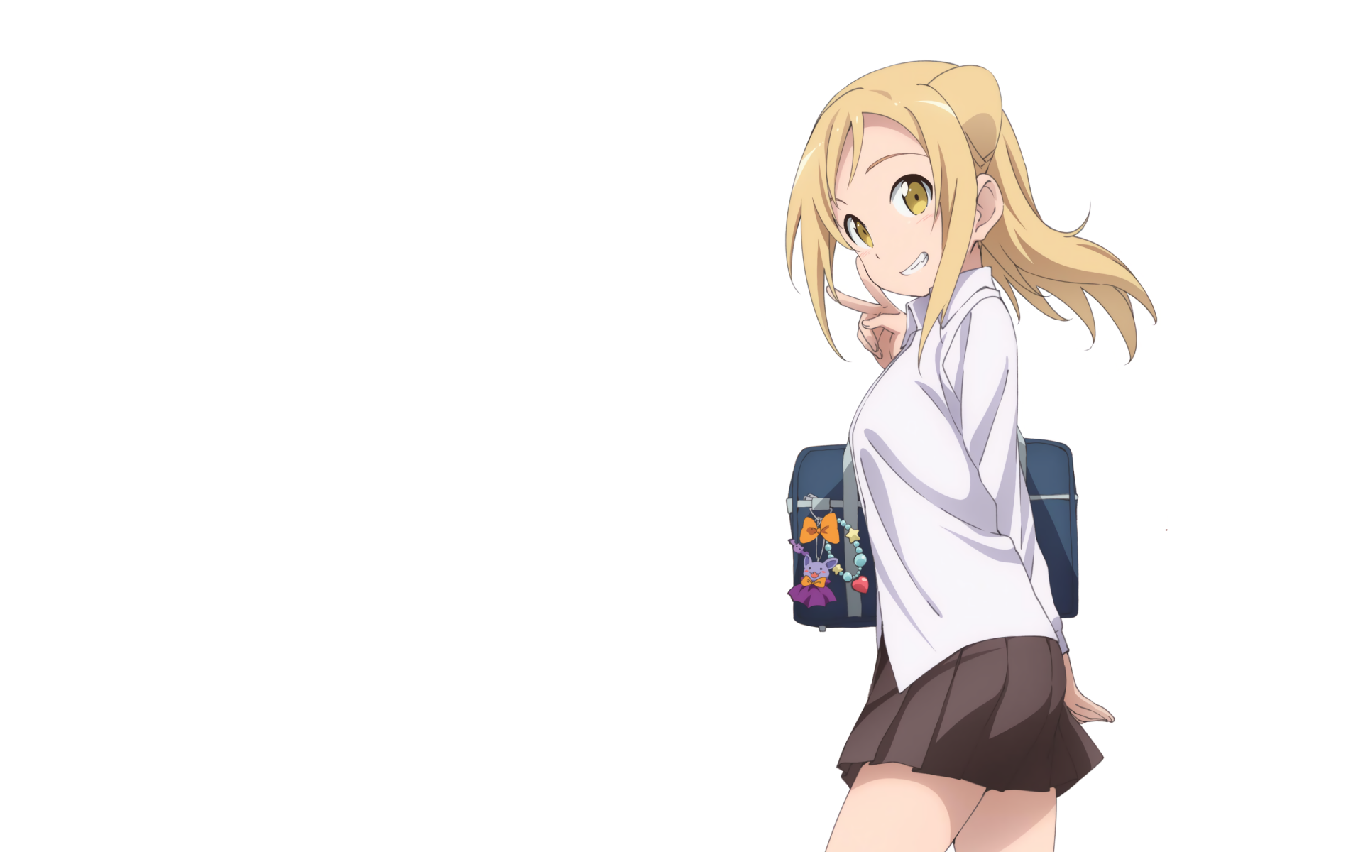Download Hikari Takanashi Anime Interviews With Monster Girls HD Wallpaper