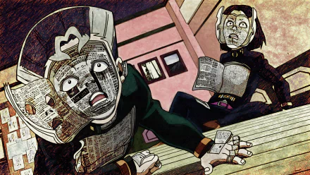 Toshikazu Hazamada Koichi Hirose Anime Jojo's Bizarre Adventure HD Desktop Wallpaper | Background Image