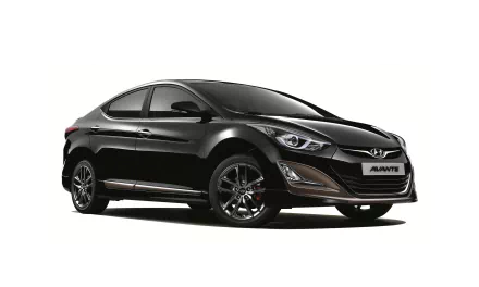 compact car black car car Hyundai vehicle Hyundai Elantra HD Desktop Wallpaper | Background Image