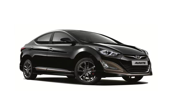 compact car black car car Hyundai vehicle Hyundai Elantra HD Desktop Wallpaper | Background Image