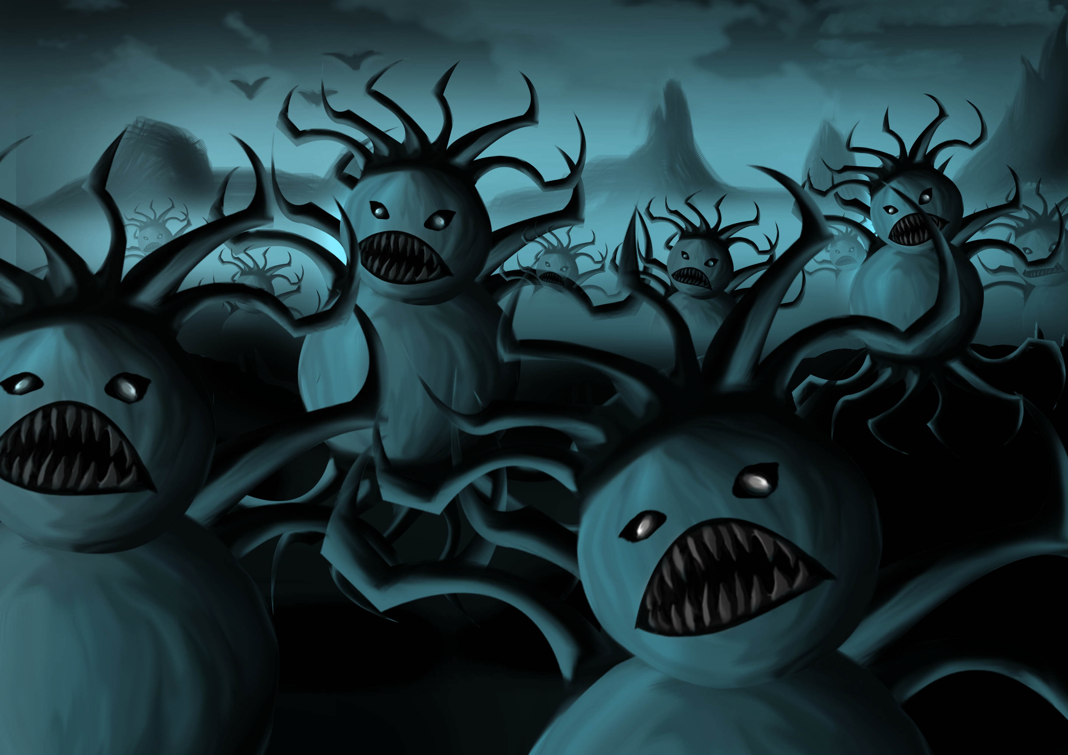 Dark Monster HD Wallpaper | Background Image