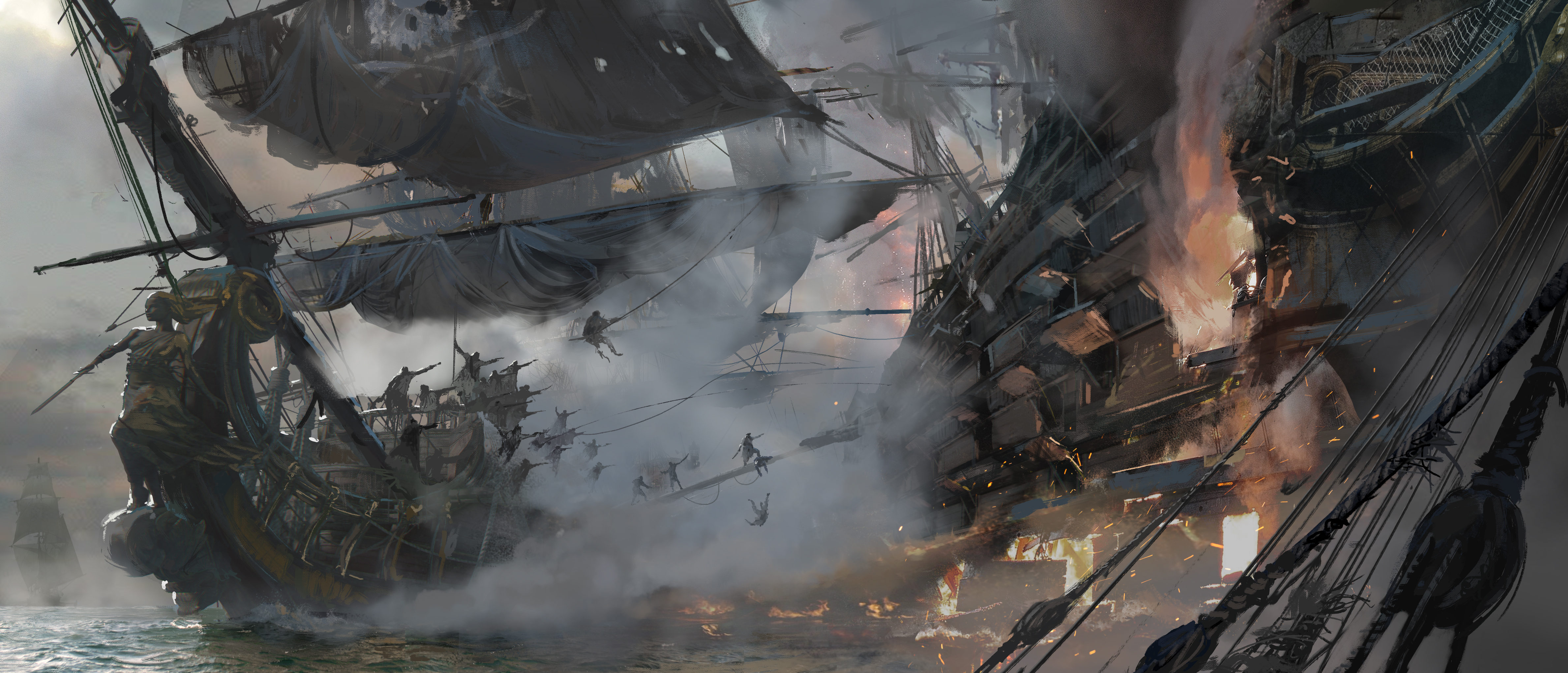 Video Game Skull and Bones HD Wallpaper | Background Image