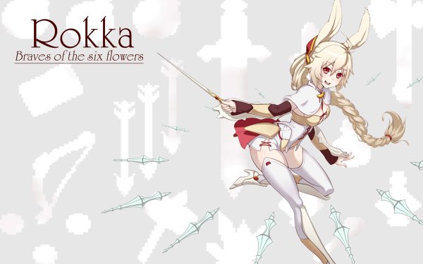 Anime Rokka: Braves of the Six Flowers Nashetania Loei Piena Augustra Rokka no Yuusha HD Wallpaper | Background Image
